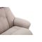 Casa Trento Fabric Swivel Recliner Chair & Stool, Wheat