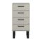 Casa Taylor 4 Drawer Petite Chest of Drawers, Grey