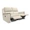 G Plan Harper 2 Seater Fabric Manual Recliner Sofa, Lattice Birch