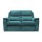 G Plan Harper 2 Seater Fabric Power Recliner Sofa, Mamas Ocean