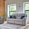 G Plan Harper 3 Seater Fabric Power Recliner Sofa, Mamas Ocean