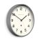 Newgate Echo Number Three Wall Clock, Posh Grey