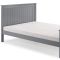 Casa Lily Bed Frame, King, Grey