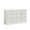 Casa Anna 6 Drawer Chest, Cotton White