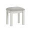Casa Anna Dressing Stool, Cotton White