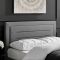 Casa Hibiscus Bed Frame, Double, Grey