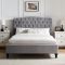 Casa Gerbera Bed Frame, Single, Light Grey