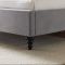 Casa Gerbera Bed Frame, King, Light Grey