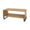 Casa Taylor Open Shelf Coffee Table, Antique Wax