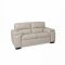 Italia Living Grado 2 Seater Leather Sofa, Cream