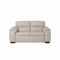 Italia Living Grado 2 Seater Leather Sofa, Cream