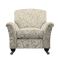 Parker Knoll Devonshire Fabric Armchair with Powered Footrest, Hatton Oatmeal 