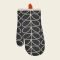 Orla Kiely Linear Stem Oven Mitt, Slate