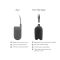 Joseph Joseph Flex 360 Luxe Toilet Brush, Stainless Steel
