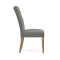 Casa Nantes Upholstered Dining Chair, Grey