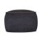 Casa Eris Whip Stitch Square Pouffe, Black & Latte