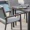 Bramblecrest Zurich Garden Dining Set with Parasol & Base, 6 Seater