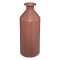 Atmosphera Ceramic Vase, Red/grey/green