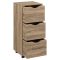 5five 3 Drawer Wheeled Storage Unit