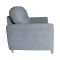 Casa Bern Compact 2 Seater Fabric Sofa, Kento Deep Sea 