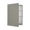 Casa Moderna Illuminated LED Mirrored Bathroom Cabinet, 70x50cm