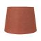 Casa Carol Empire Linen Lamp Shade, 35cm, Burnt Orange
