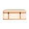 Casa Rattan Storage Trunk with Cushion, Medium, Cream