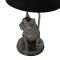 Casa Frenchie Table Lamp, Silver