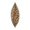 Scatter Box Gene Leopard Cushion, Orange & Brown