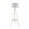Casa 3 Tier Shelf Floor Lamp, White