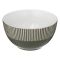Secret De Gourmet Maya Striped Bowl, Green