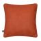 Scatter Box Chloe Vegan Leather Cushion, Orange