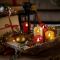 Kaemingk LED Waving Candle, Large, Christmas Red & Warm White