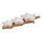 Feeric Star Bowl & Bamboo Tray Set