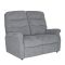 Celebrity Hollingwell 2 Seater Power Recliner Fabric Sofa, Elgin Storm