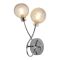 Casa Sofia Wall Light, Chrome