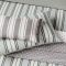 Helena Springfield Long Island Nautical Stripe Duvet Set, Super King, Charcoal