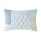 Laura Ashley Laurissa Patchwork Standard Pillowcase Set, Pale Seaspray