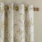 Laura Ashley Pussy Willow Eyelet Curtains, 162 x 228cm, Ochre