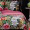 Timorous Beasties Berkeley Blooms Duvet Set, Super King, Midnight