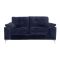 Casa Emma 2 Seater Fabric Sofa, Villa Navy