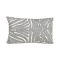 Casa Swirl Beaded Cushion, Silver