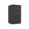 Casa Madrid 3 Drawer Chest of Drawers, Graphite