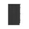 Casa Madrid 3 Drawer Chest of Drawers, Graphite