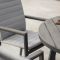 Bramblecrest Zurich Garden Dining Set with Parasol & Base, 4 Seater
