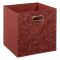 5five Fabric Storage Box, Sienna Leaf 