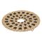 5five Woven Square Round Bin, 7L, Black & Natural