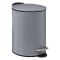 5five Soft Close Pedal Bin, 3L, Concrete