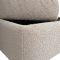 Casa Candy Fabric Storage Footstool