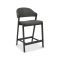 Casa Cambridge Bar Stool, Dark Grey